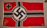 German WWII Kriegsmarine Battle Flag