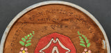German WWII Handmade Wooden Plate