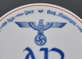 German WWII Army Commemorative Plate for Army Artillery Regiment 255