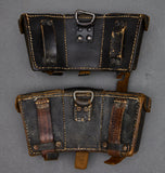 German WWI Set of Two 98K Ammo Pouches
