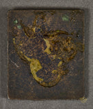 German WWII Small Bronze Adolf Hitler Plaque