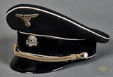 Allgemeine SS Officer Upgrade Visor Cap