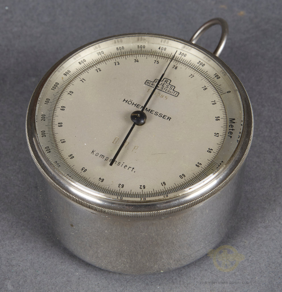 WWII German 36th Mountain Corps Used Altimeter The Ruptured Duck, LLC
