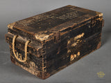 WWII German Wooden 13MM MG131 Ammo Box Used as “Send Home” Box