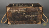 WWII German Wooden 13MM MG131 Ammo Box Used as “Send Home” Box