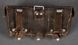 German WWII Luftwaffe 98K Three Pocket Ammo Pouch