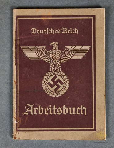 WWII German Deutsches Reich Arbeitsbuch