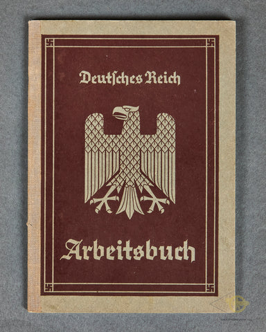 WWII German Deutsches Reich Arbeitsbuch