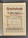 WWII German Deutsches Reich Arbeitsbuch
