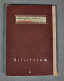WWII German Deutsches Reich Arbeitsbuch
