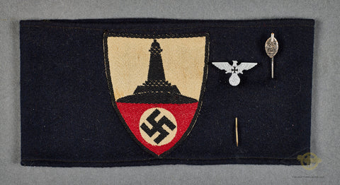 WWI Veteran Armband with Two Stickpins