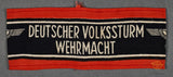 German WWII Deutscher Volkssturm Wehrmacht Armband