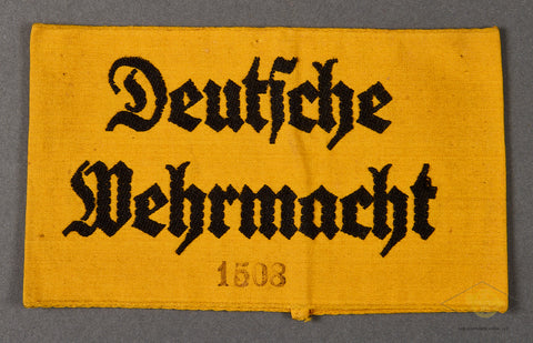 German WWII Armed Forces Worker’s Armband