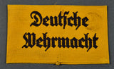 German WWII Armband for Deutsche Wehrmacht