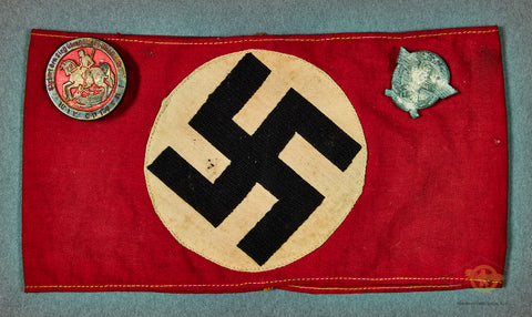 German WWII Cloth NSDAP Party Armband