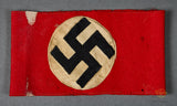 Veteran Bring Back German WWII NSDAP Wool Armband for Tunic