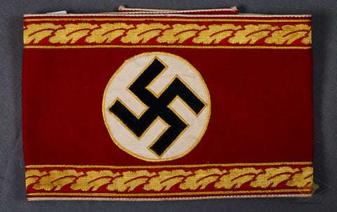 German WWII NSDAP Political Leader’s Armband