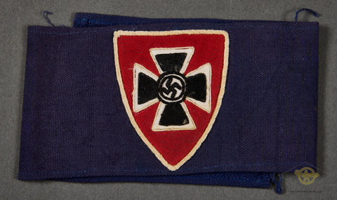 German WWII NS-RKB (Nationalsozialistisches Reichskriegerbund) Membership Armband