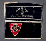 Two Veteran Association Armbands - Unknown Veteran Souvenir