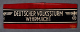 German WWII Deutscher Volkssturm Wehrmacht Armband