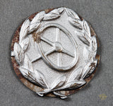 German WWII Driving Qualification Badge in Silver
