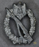 Rare German WWII Infantry Assault Badge in Silver