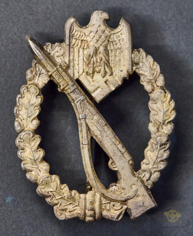 WWII German Infantry Assault Badge in Silver by GWL