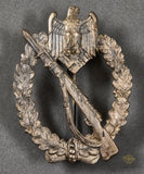 German WWII Infantry Assault Badge in Silver