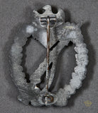 German WWII Infantry Assault Badge in Silver