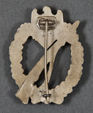 German WWII Infantry Assault Badge in Silver