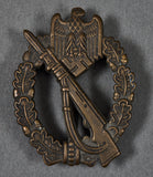 German WWII Infantry Assault Badge in Bronze