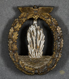 German WWII Minesweeper Badge