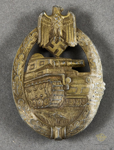 Veteran Bring Back German WWII Panzer Assault Badge in Bronze by Aurich