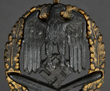 German WWII 75 Day Engagement General Assault Badge by JFS