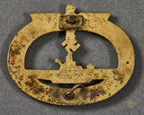 WWII German U-Boat War Badge (U-Boot Kriegabzeichen) by  Schwerin