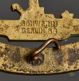 WWII German U-Boat War Badge (U-Boot Kriegabzeichen) by  Schwerin