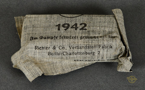 WWII German First Aid Bandage Packet