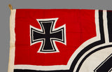 German WWII Kriegsmarine Battle Flag