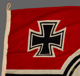 German WWII Kriegsmarine Battle Flag