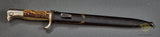 German WWII Stag Handle Long Model Bayonet by A. Evertz***STILL AVAILABLE***