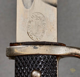 German WWII Engraved Long Model Dress Bayonet w/Engraved Blade by Holler***STILL AVAILABLE***