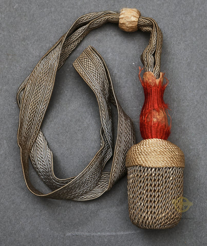 German WWII Army EM Knot or Troddel for Bayonet