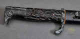 German WWII Short Model Dress Bayonet with Stag Type Handle***STILL AVAILABLE***