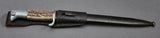 German WWII Long Model Stag Handled Bayonet w/Engraved Blade by Alcoso***STILL AVAILABLE***