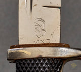 German Wehrmacht Short Model Dress Bayonet by WKC