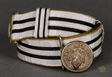 German WWII Hitler Youth Leader Brocade Belt and Buckle
