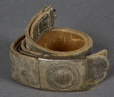 German WWII Combat Belt and Buckle Set