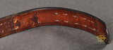 German WWII Black Leather Combat Belt