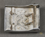 German WWII DAF Enlisted Man’s Aluminum Buckle