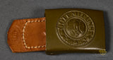 German WWII DAK Combat Buckle